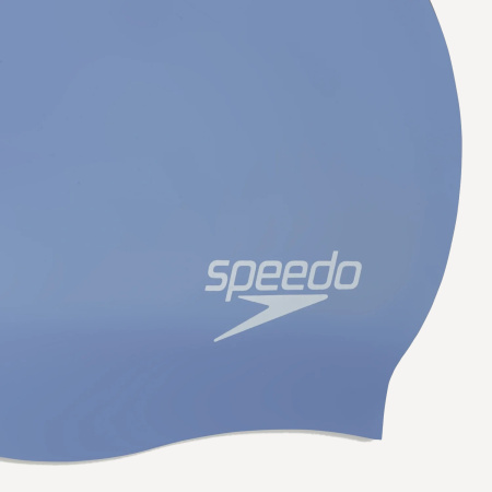 Шапочка для плавания Speedo Long Hair, силикон (синий/фиолетовый)
